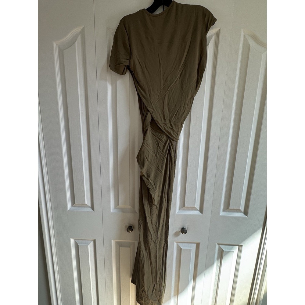 CHRISTOPHER ESBER twisted‎ jersey dress Green Size 40. NWT $990 - Picture 10 of 14